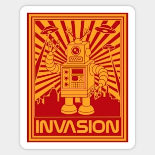 Invasion Sticker